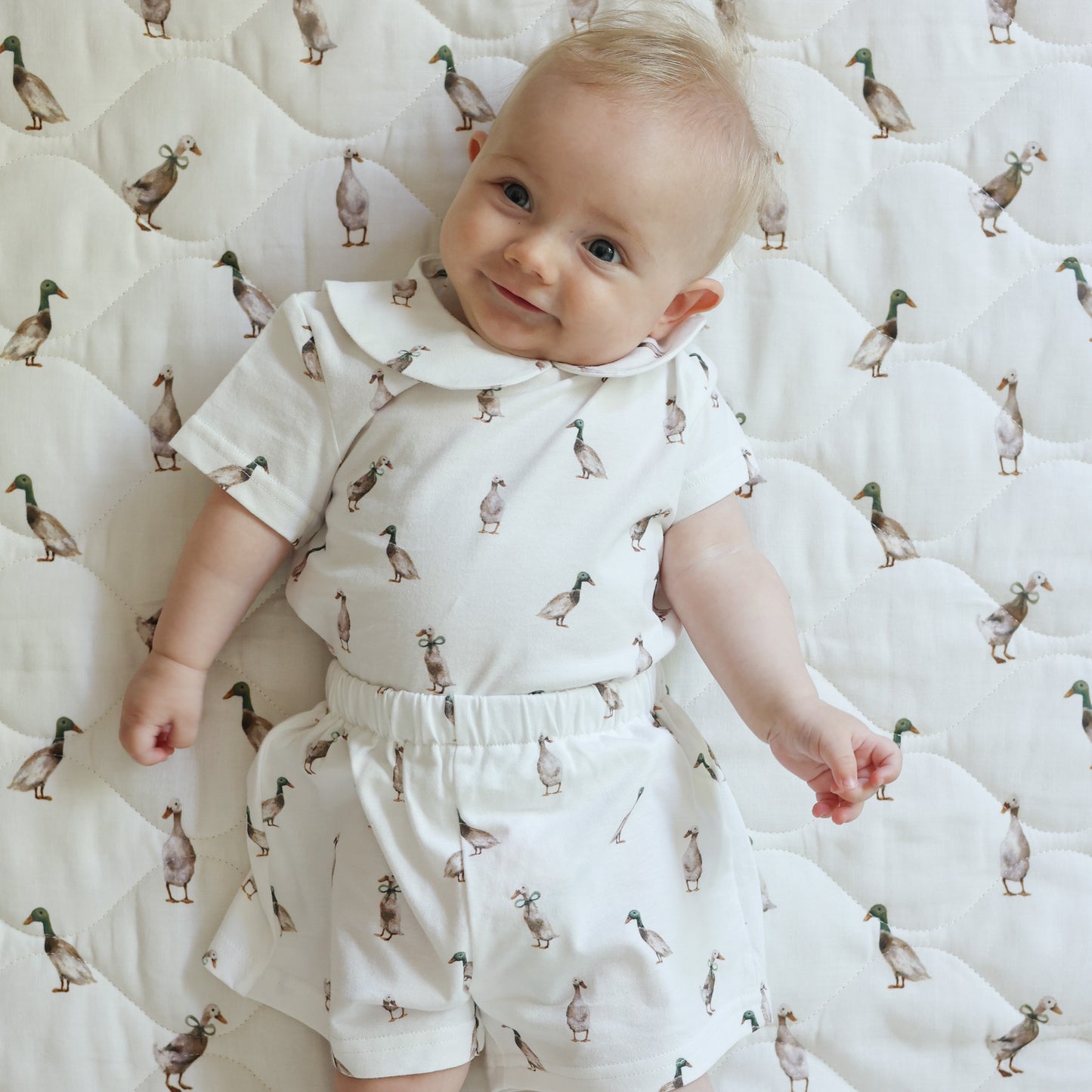 Shirt and Short Set - Duck