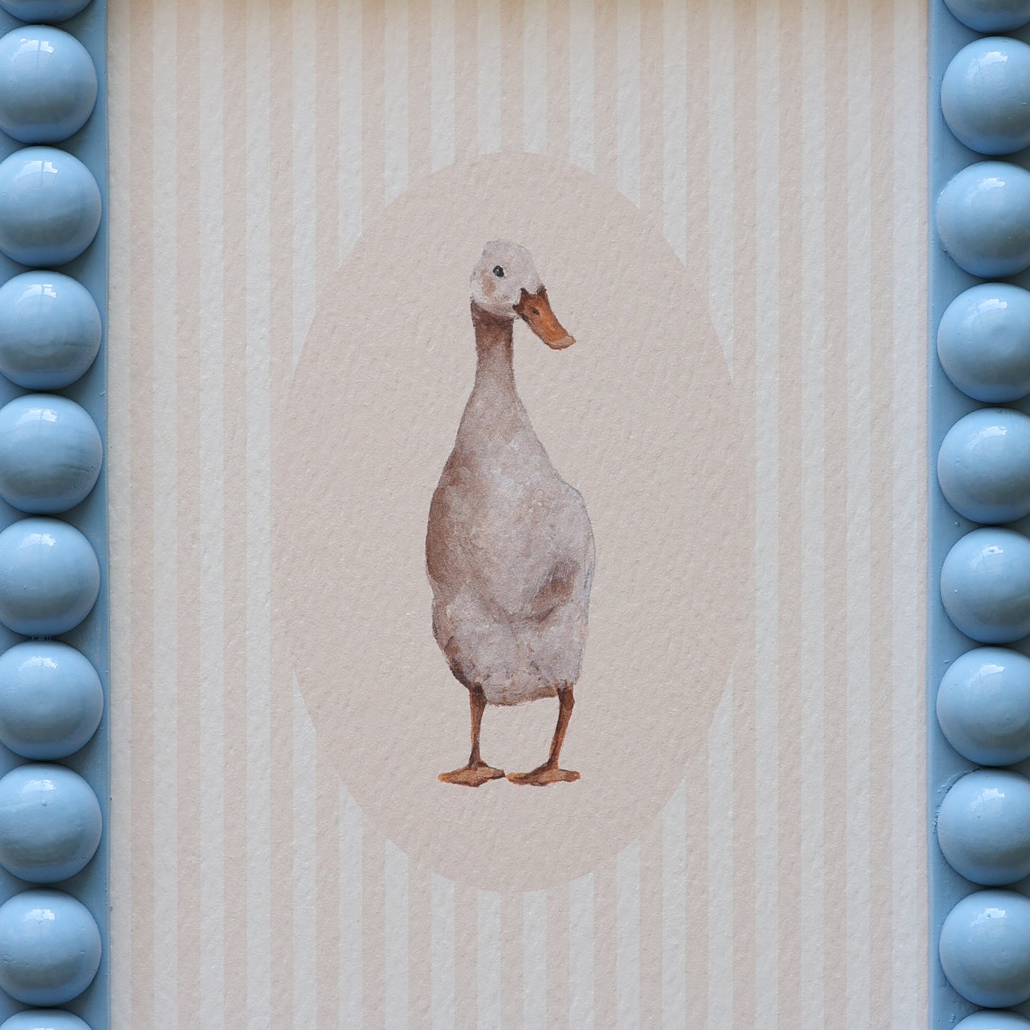 Duck in stripe with Bobbin frame A5