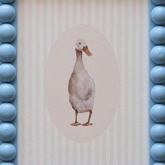 Duck in stripe with Bobbin frame A5