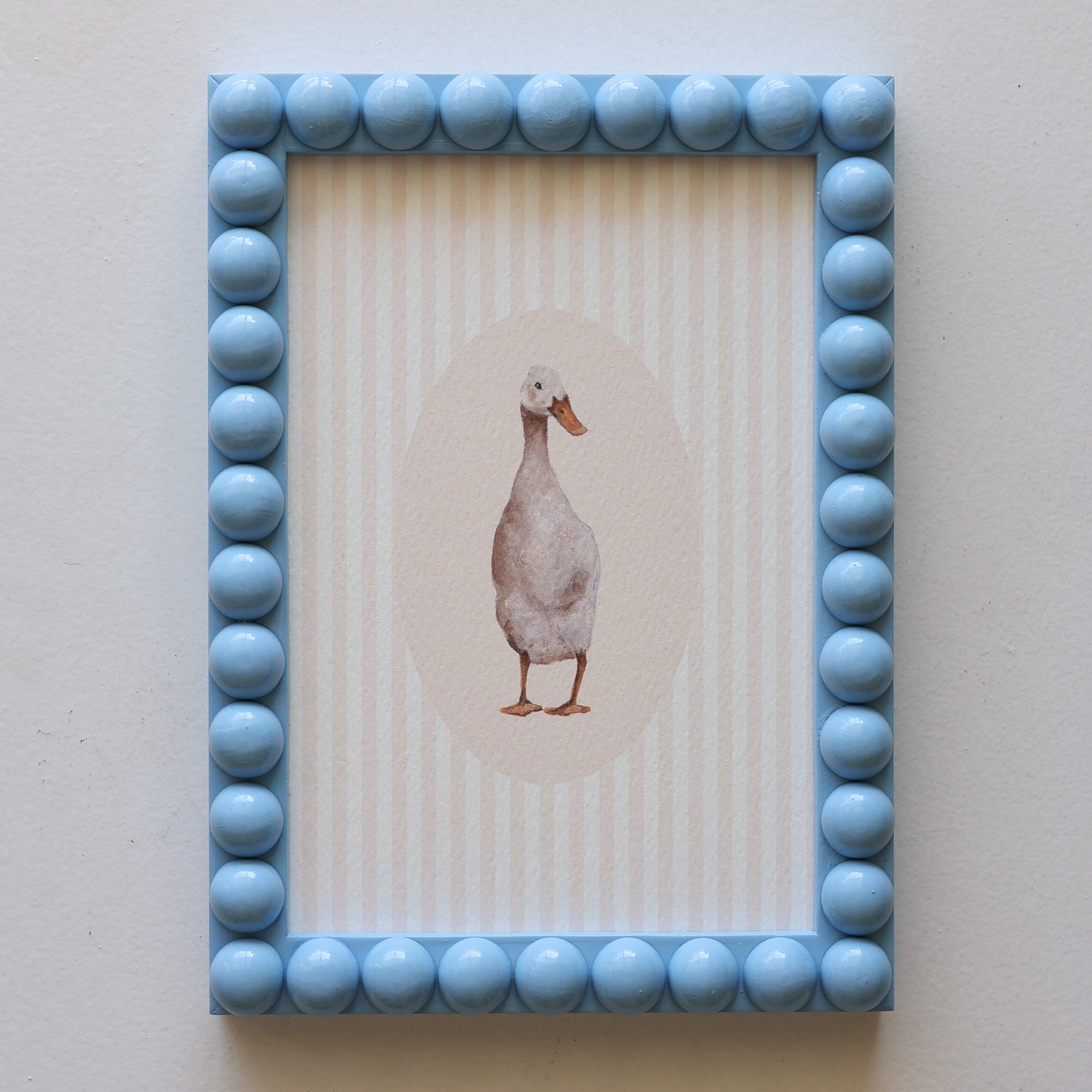Duck in stripe with Bobbin frame A5