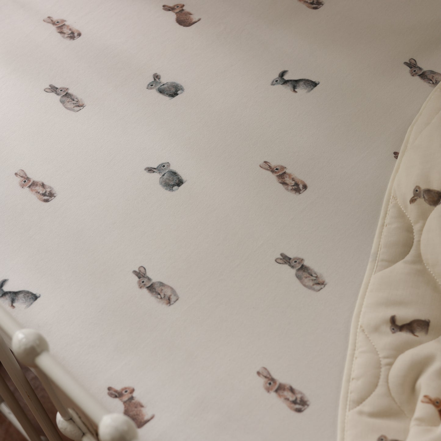 Cot sheet - Bunny
