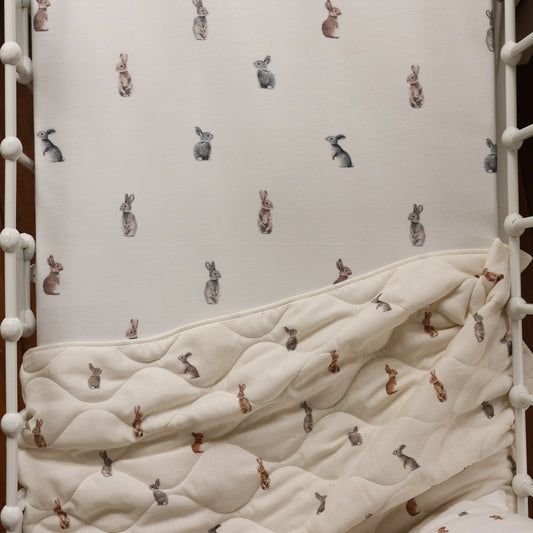 Cot sheet - Bunny