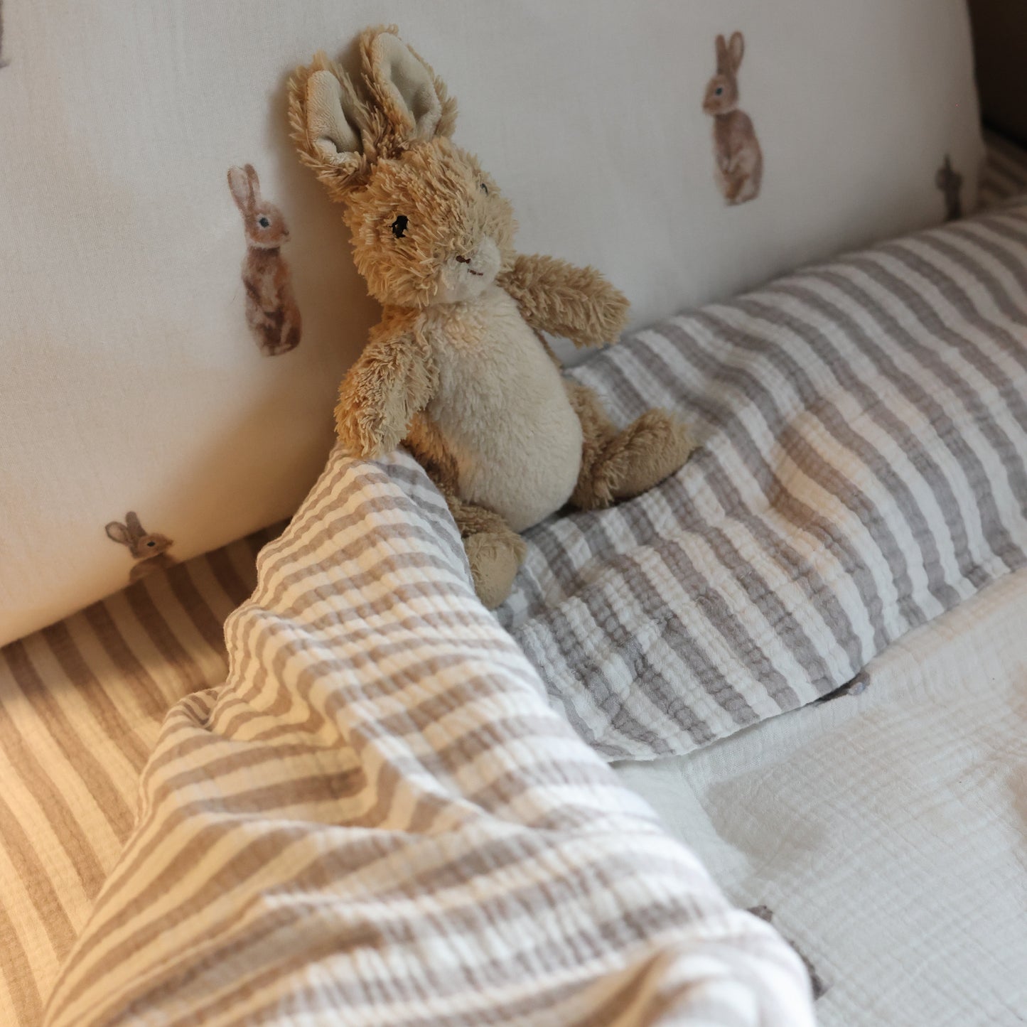 Sheet Set - Grey Stripe