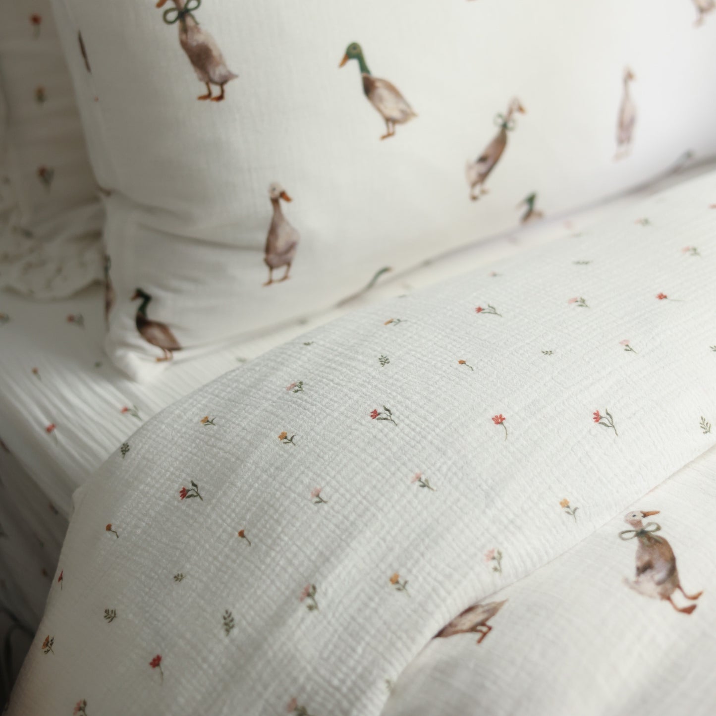 Sheet set - Cream Floral