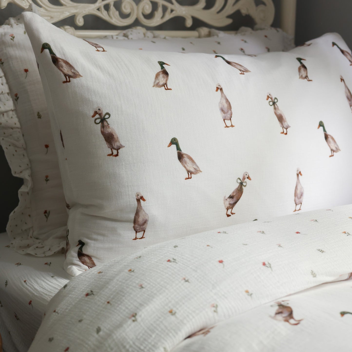 Quilt cover set - 'Duck'