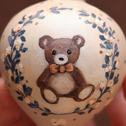Ceramic Bauble - Teddy bear