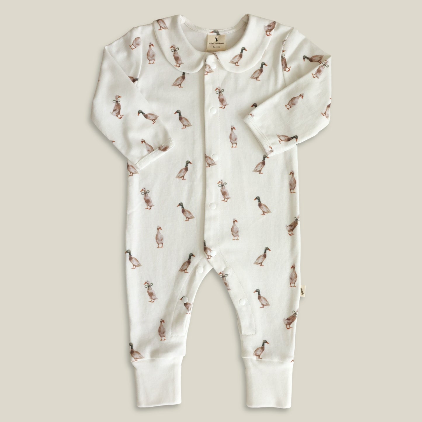 Babygrow - Duck 6-12m - Seconds