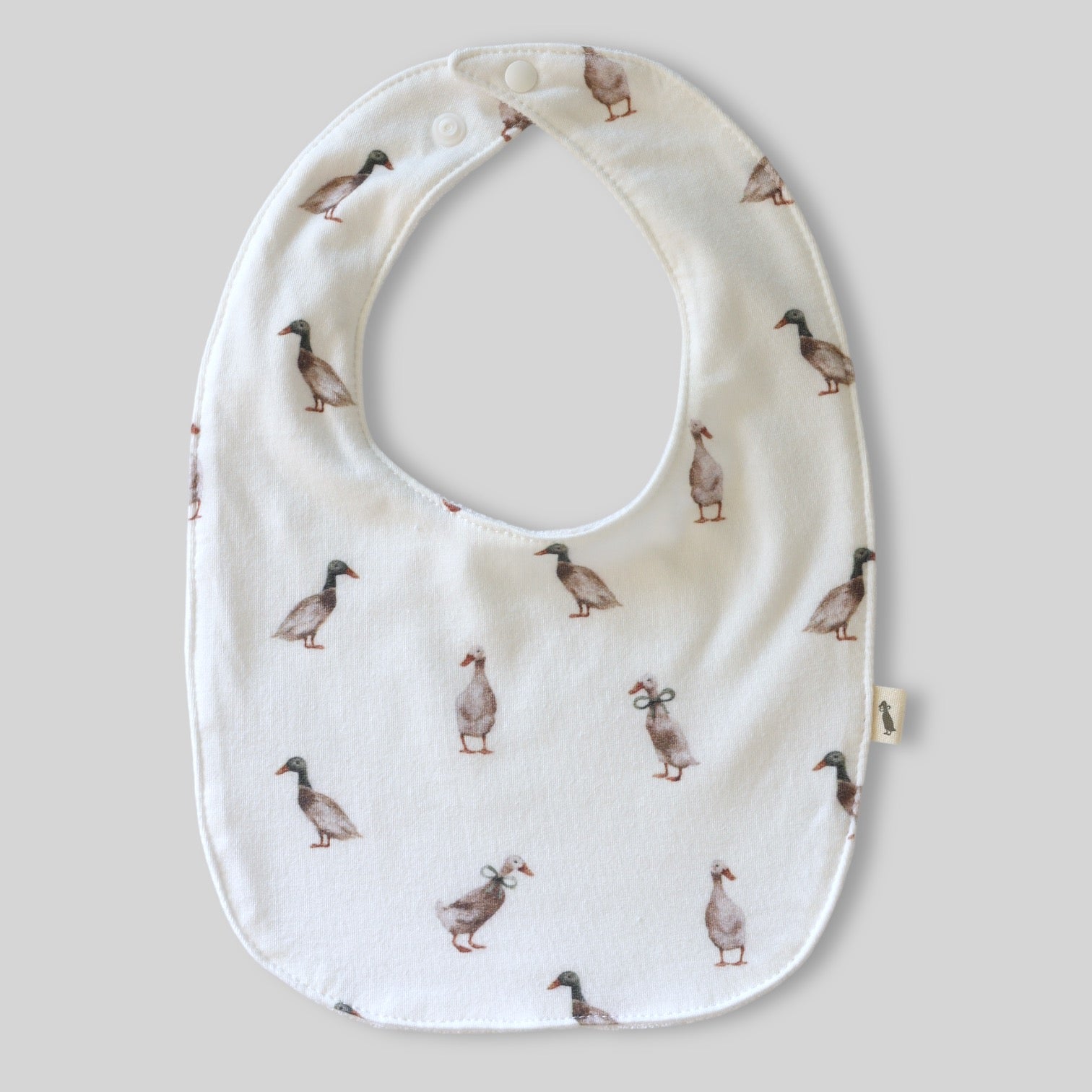 Baby dribble bib duck design Designed in Australia – Fledge