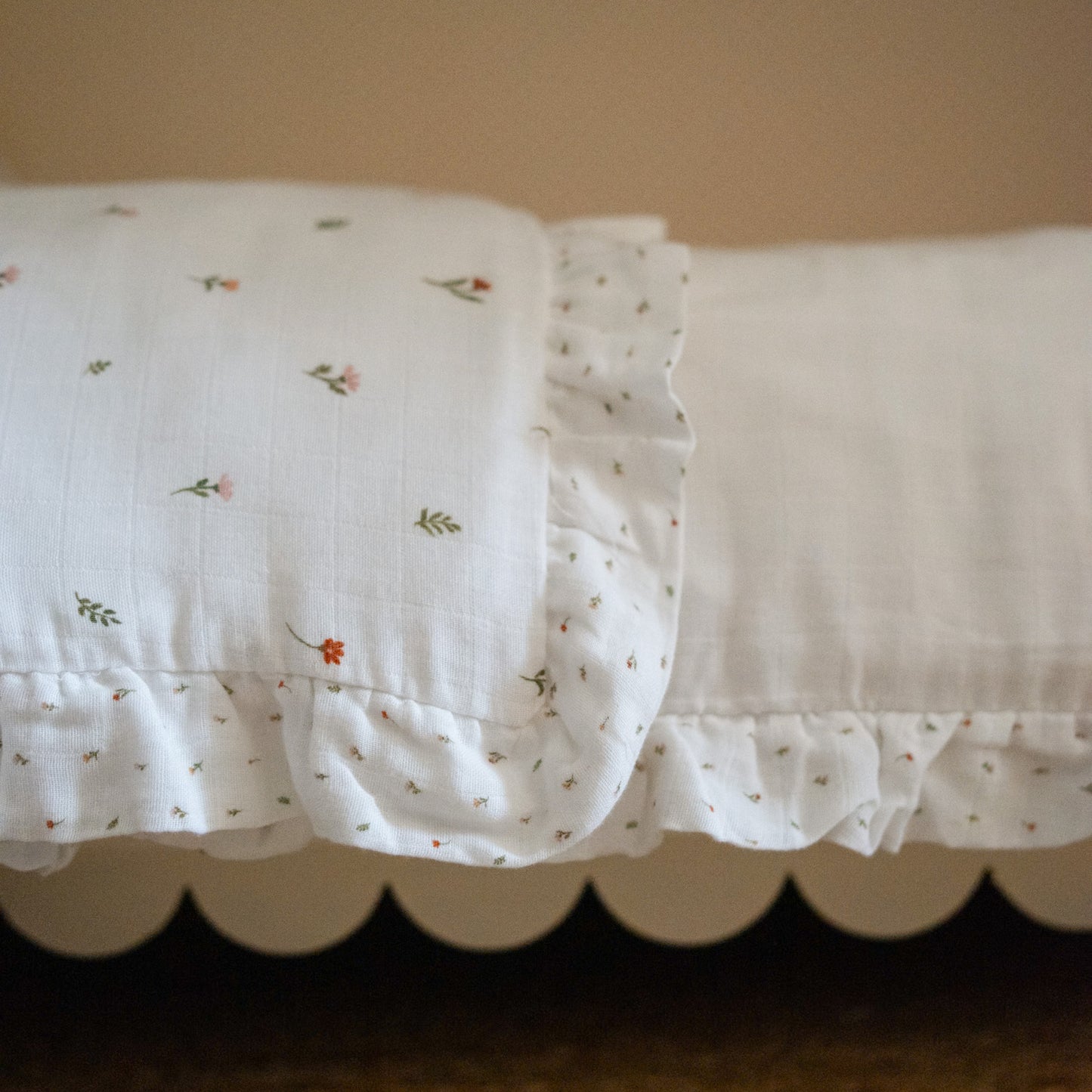 Crib Quilt and Pillow set - Mouse