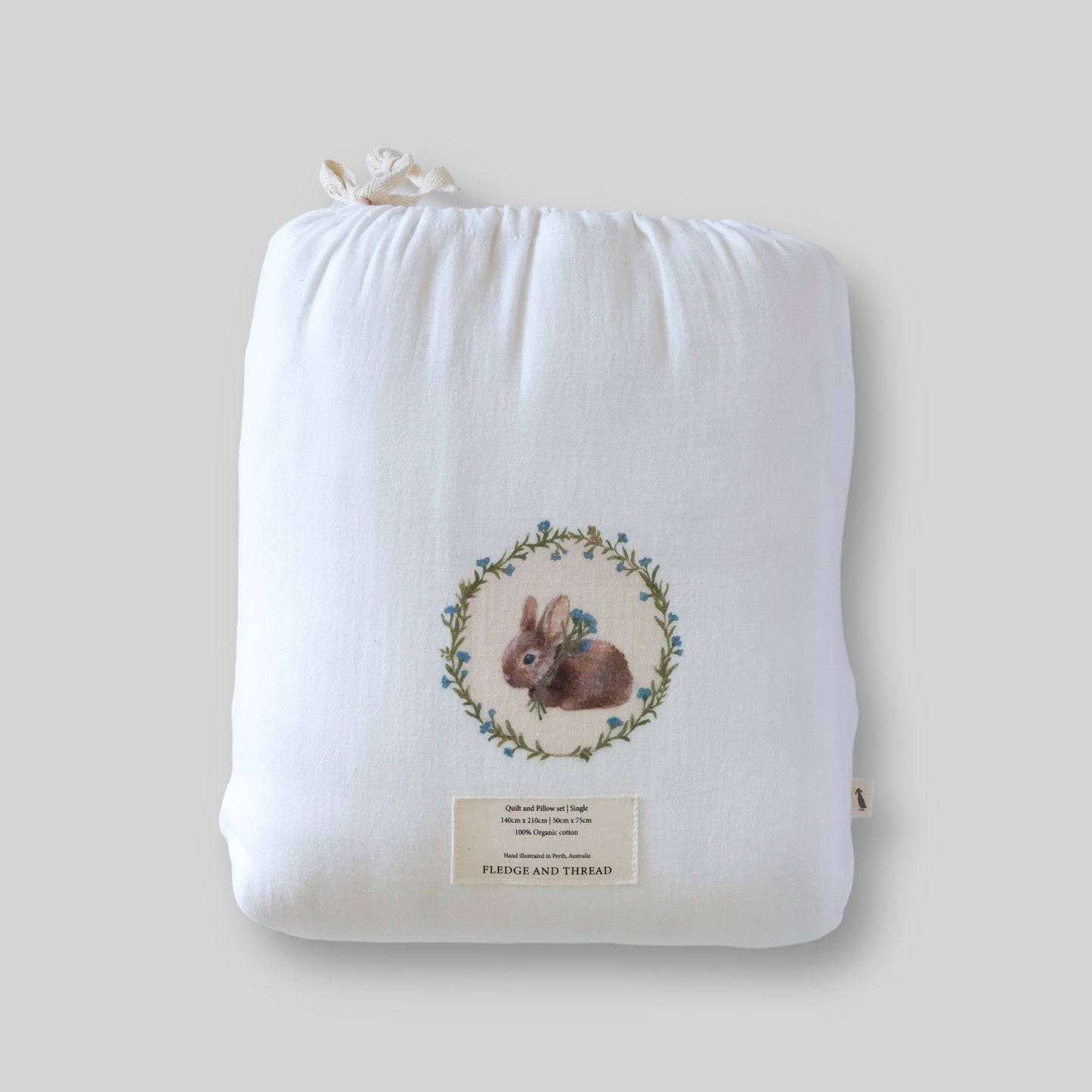 Single Quilt cover set - Bunny
