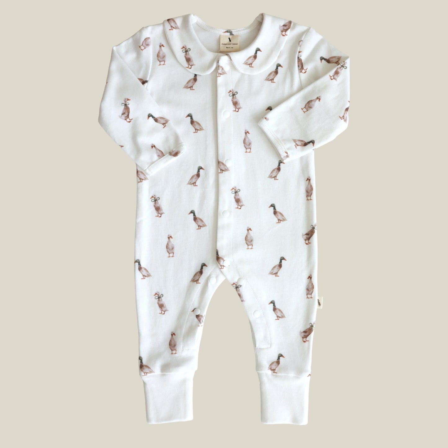 Cotton Babygrow - Duck