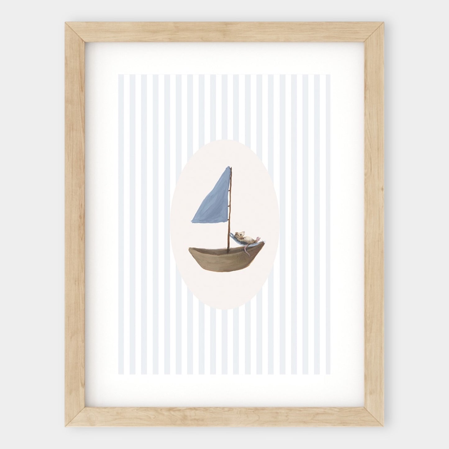 'Boating' print