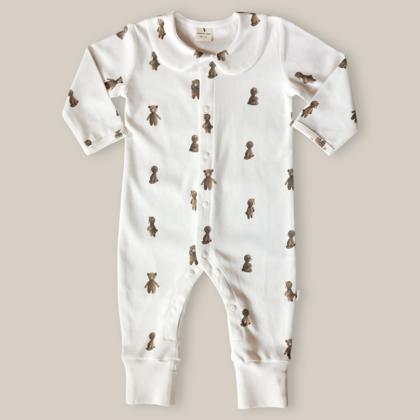 Cotton Babygrow - Teddy Bear