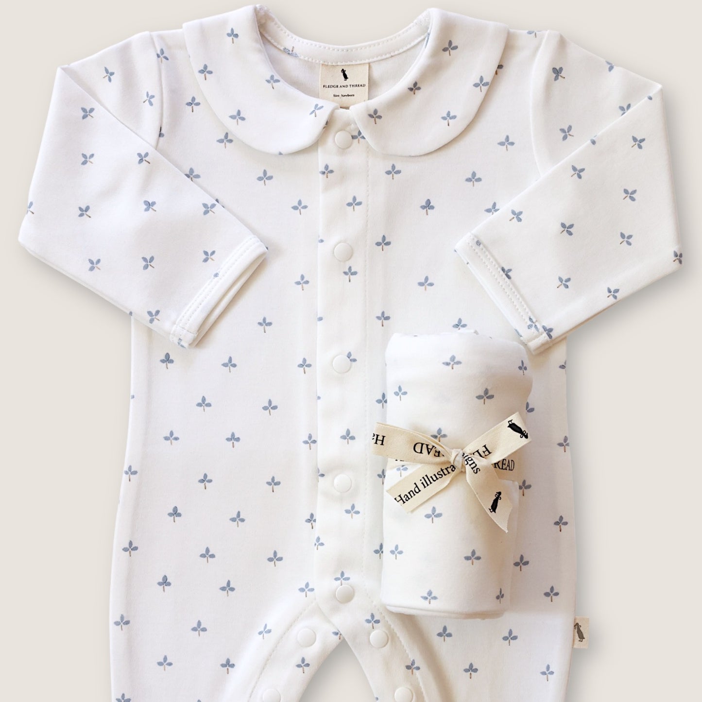 Stretch Wrap - Blue Clover