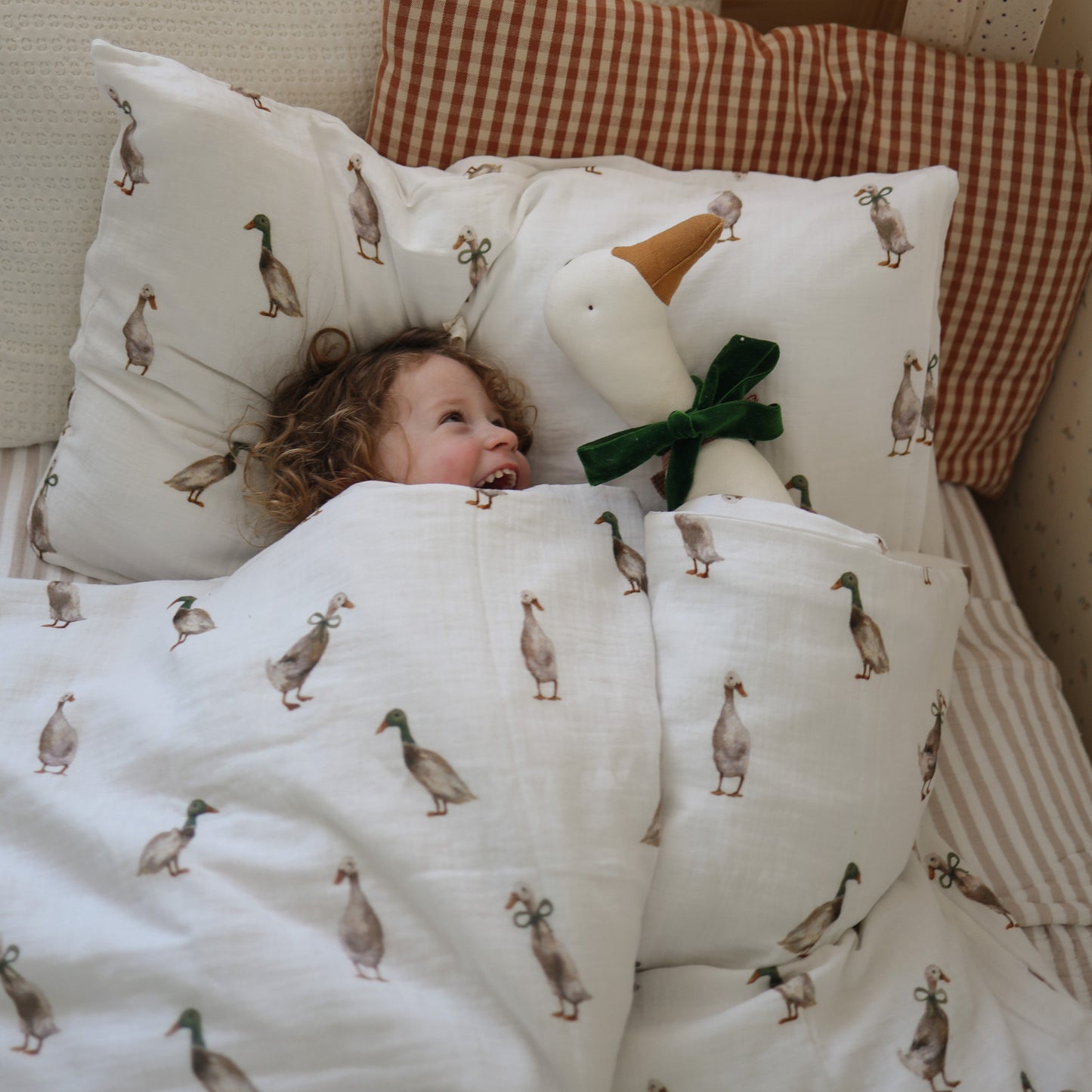Quilt cover set - 'Duck'