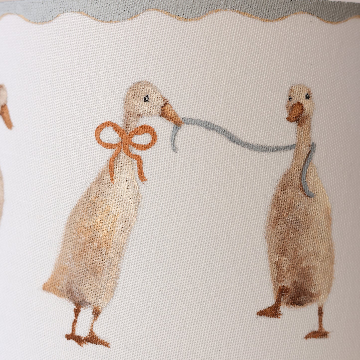 Hand Painted Lampshade - Duck