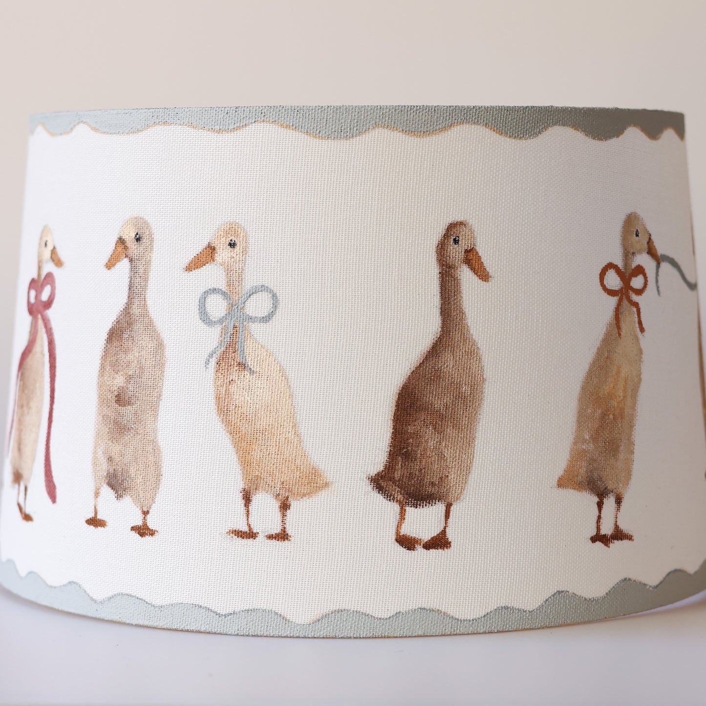 Hand Painted Lampshade - Duck