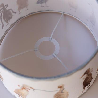 Hand Painted Lampshade - Duck