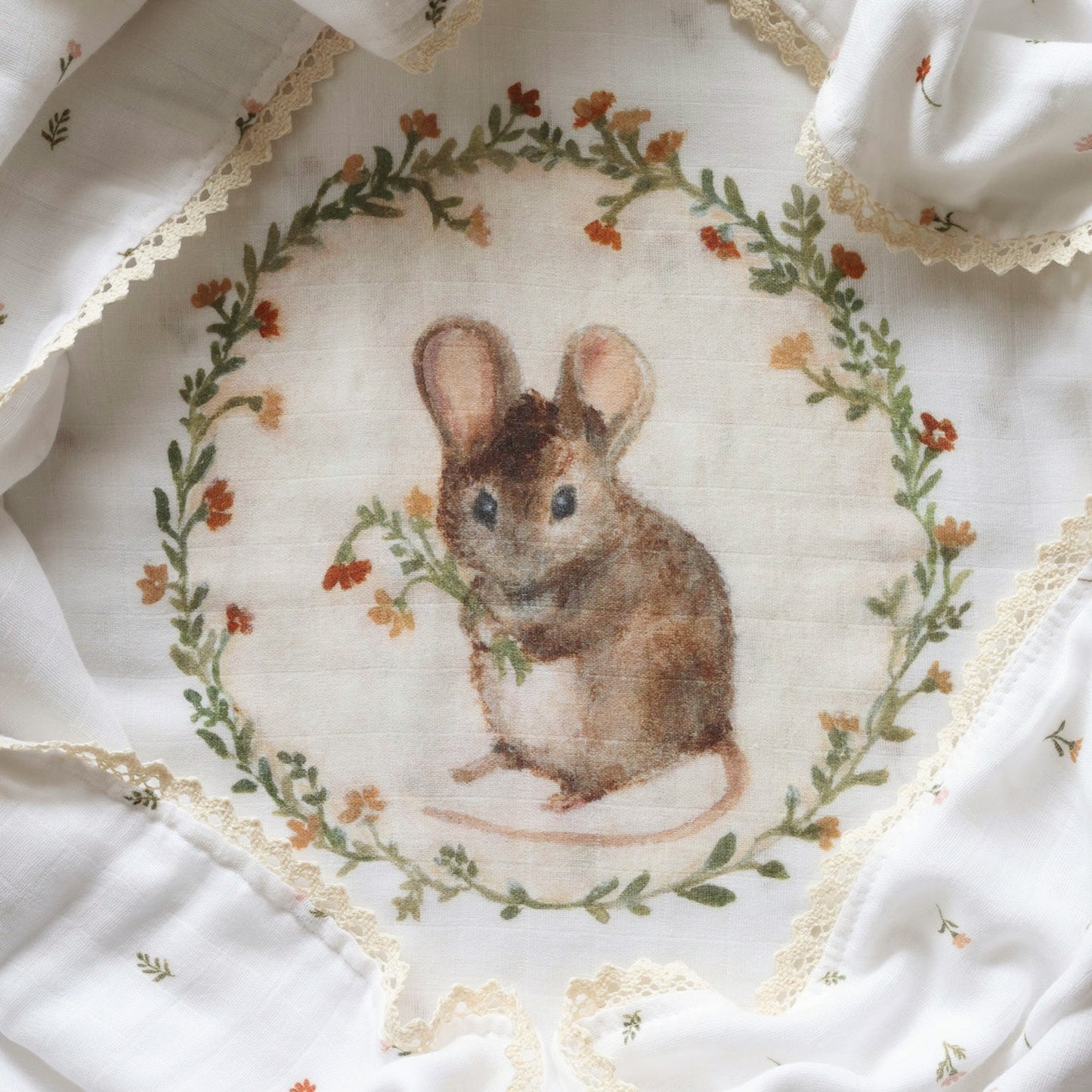 Baby Heirloom blanket - Mouse