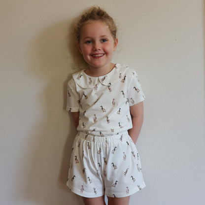 Shirt and Short Set - Duck