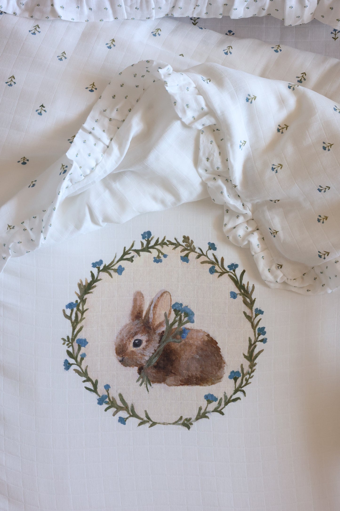 Bunny Quilt and Pillow set