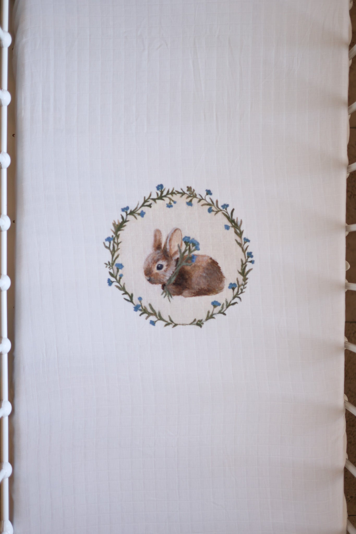 Cot sheet - Bunny