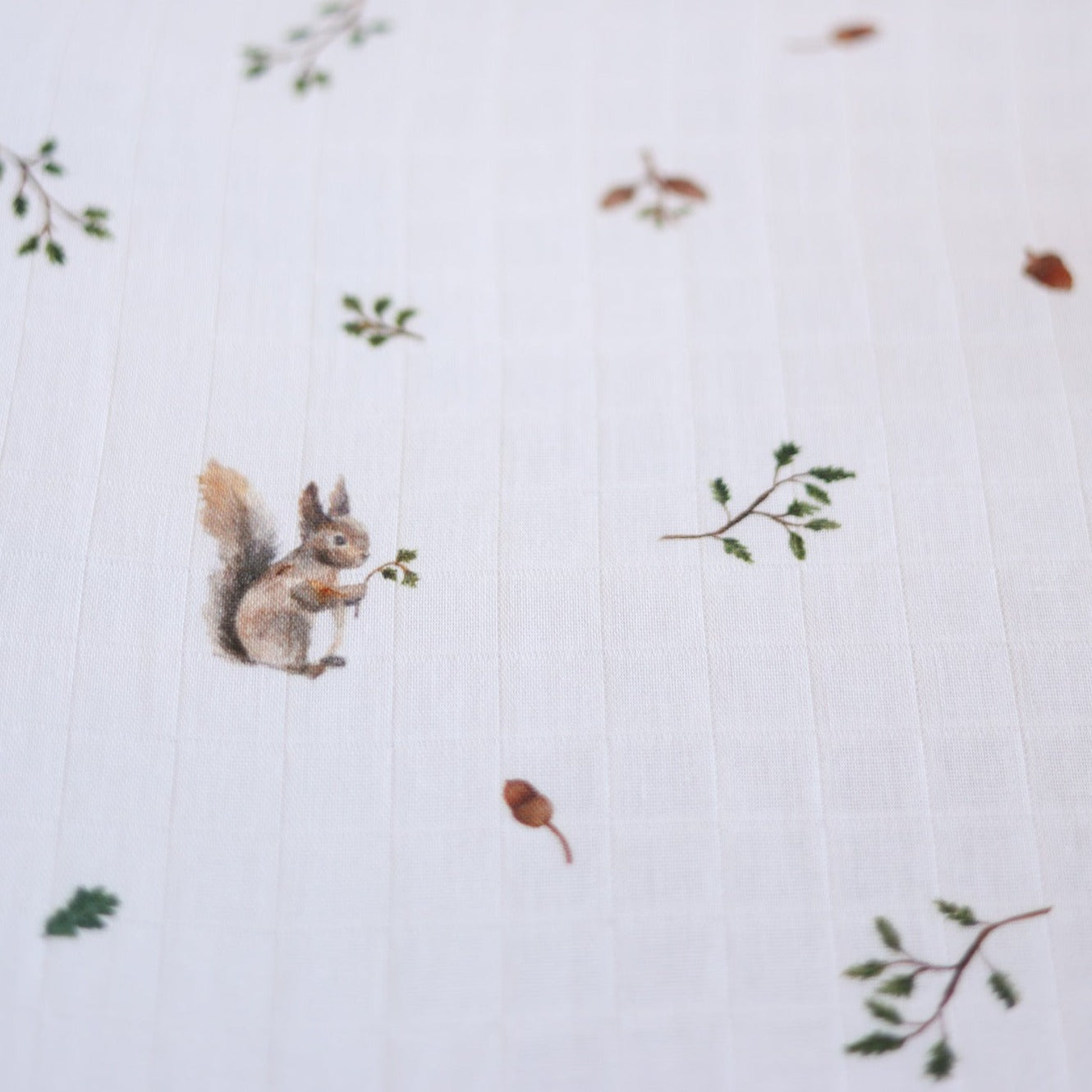 Cot sheet - Squirrel