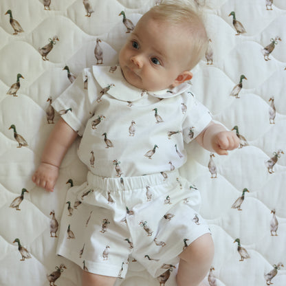 Shirt and Short Set - Duck