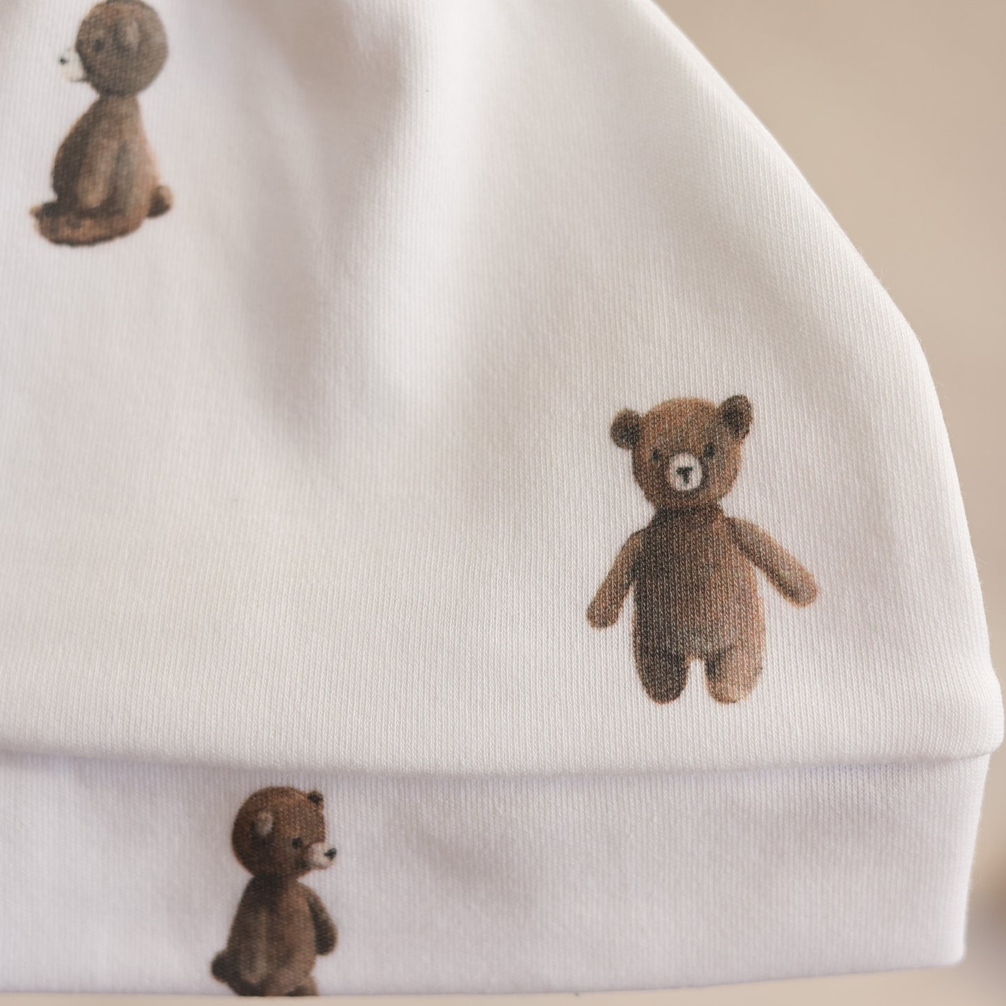 Baby Beanie - Teddy Bear