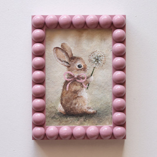'Best wishes bunny' Original painting