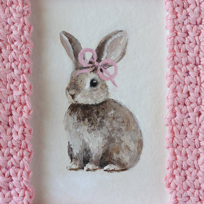 'Pink Bunny' Original painting