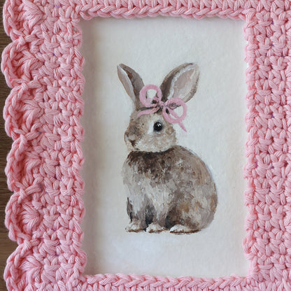 'Pink Bunny' Original painting