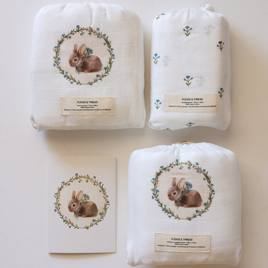 Newborn baby gift set - Bunny