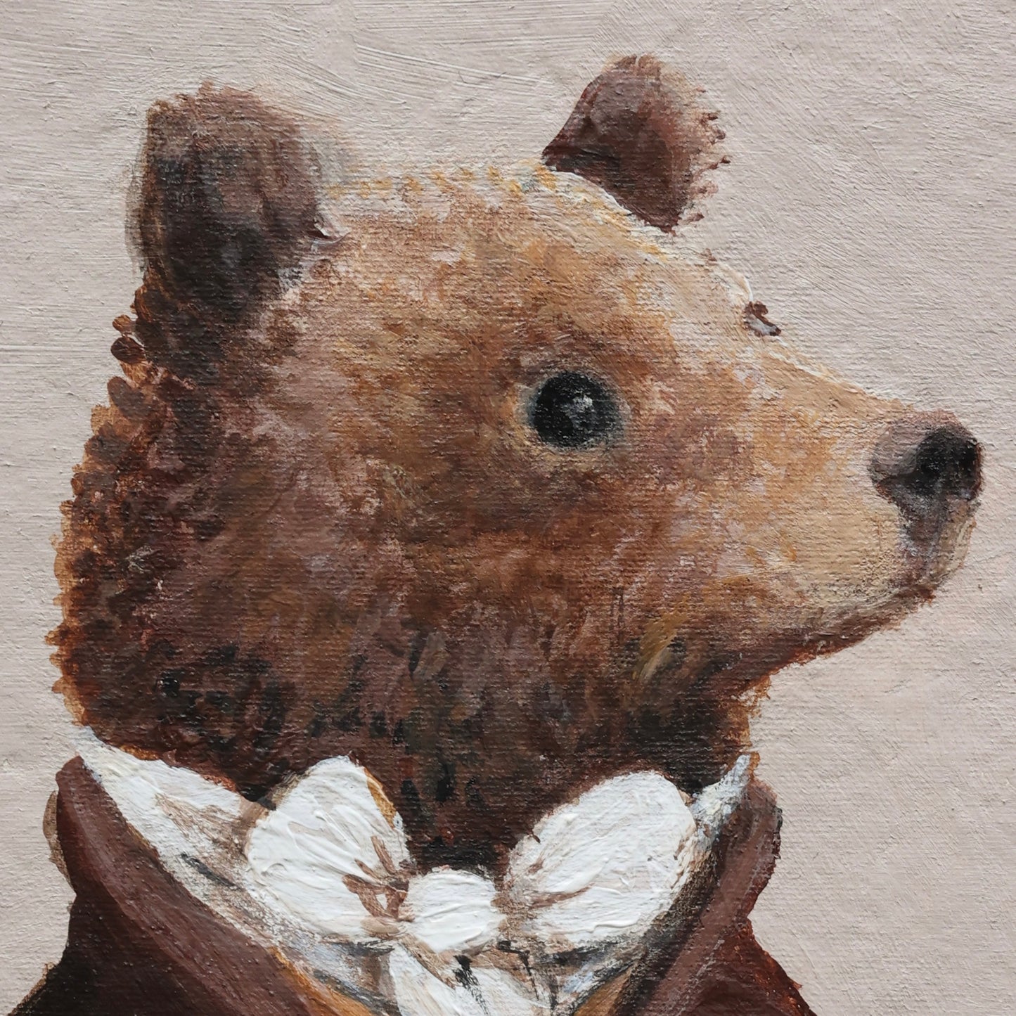 'Bear portrait' A5 original