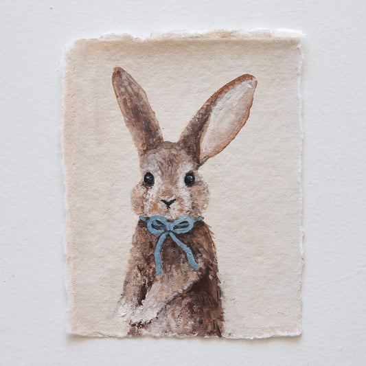 Rabbit with Blue bow