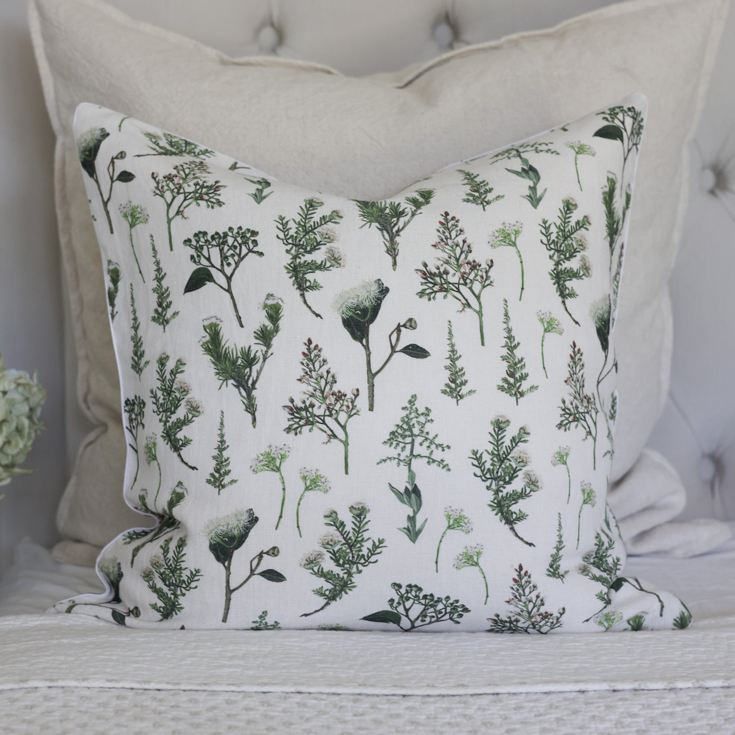 Wildflower cushion cover