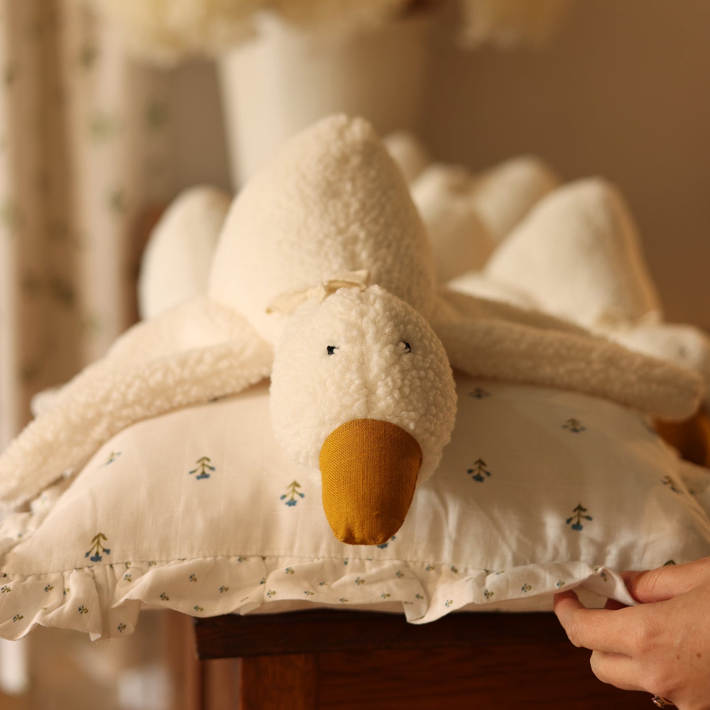 Goose Boucle Soft Toy