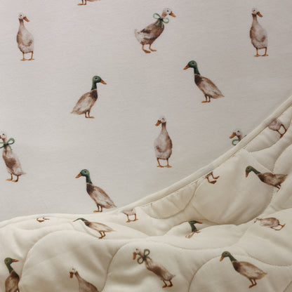 Cot sheet - Duck