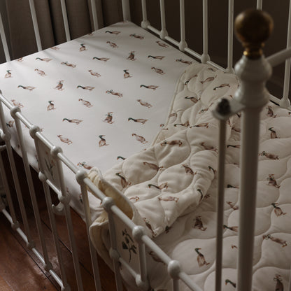 Cot sheet - Duck