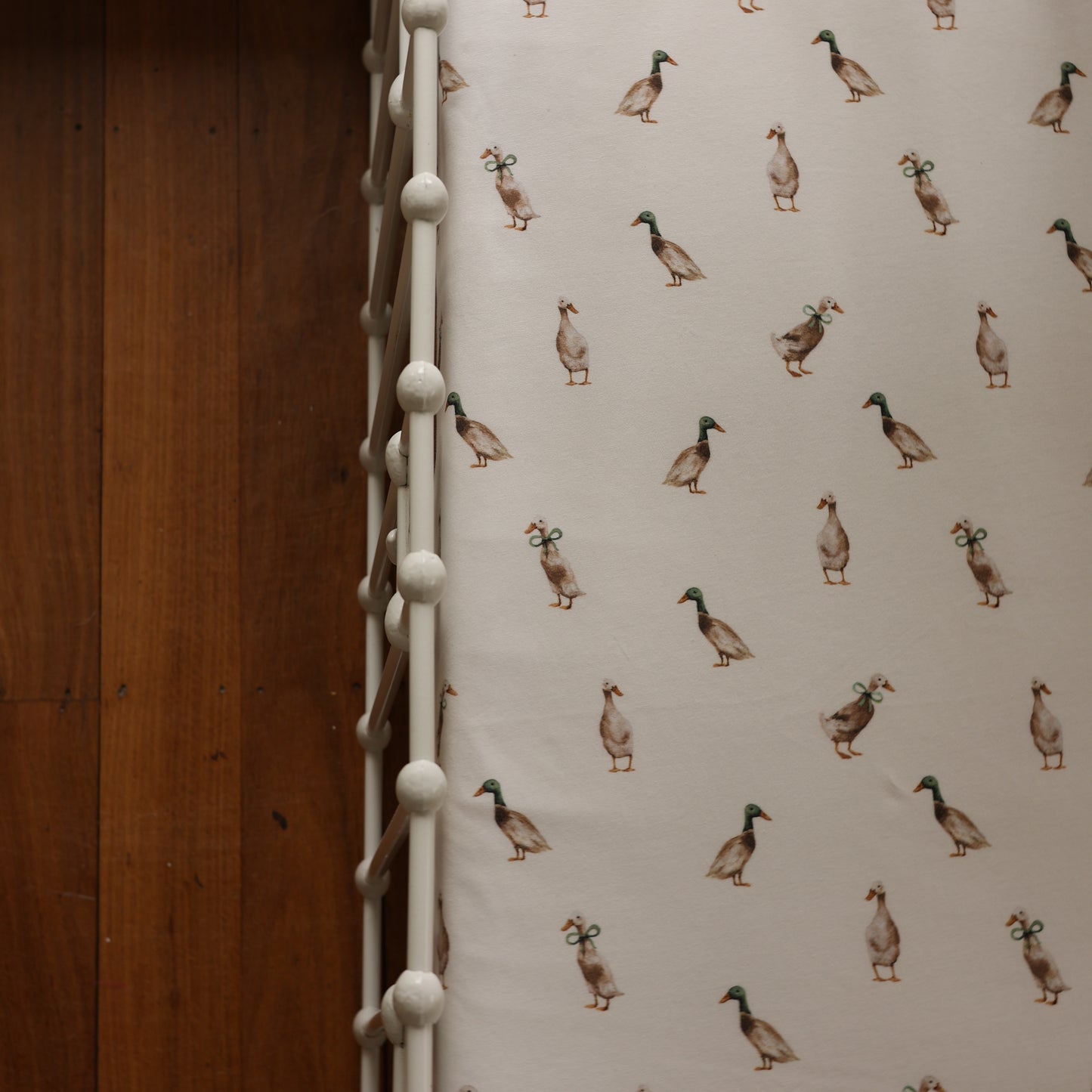 Cot sheet - Duck