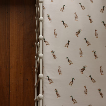 Cot sheet - Duck