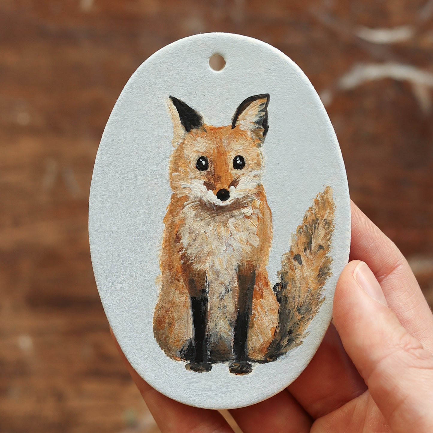Hand painted ceramic - Mr Fox