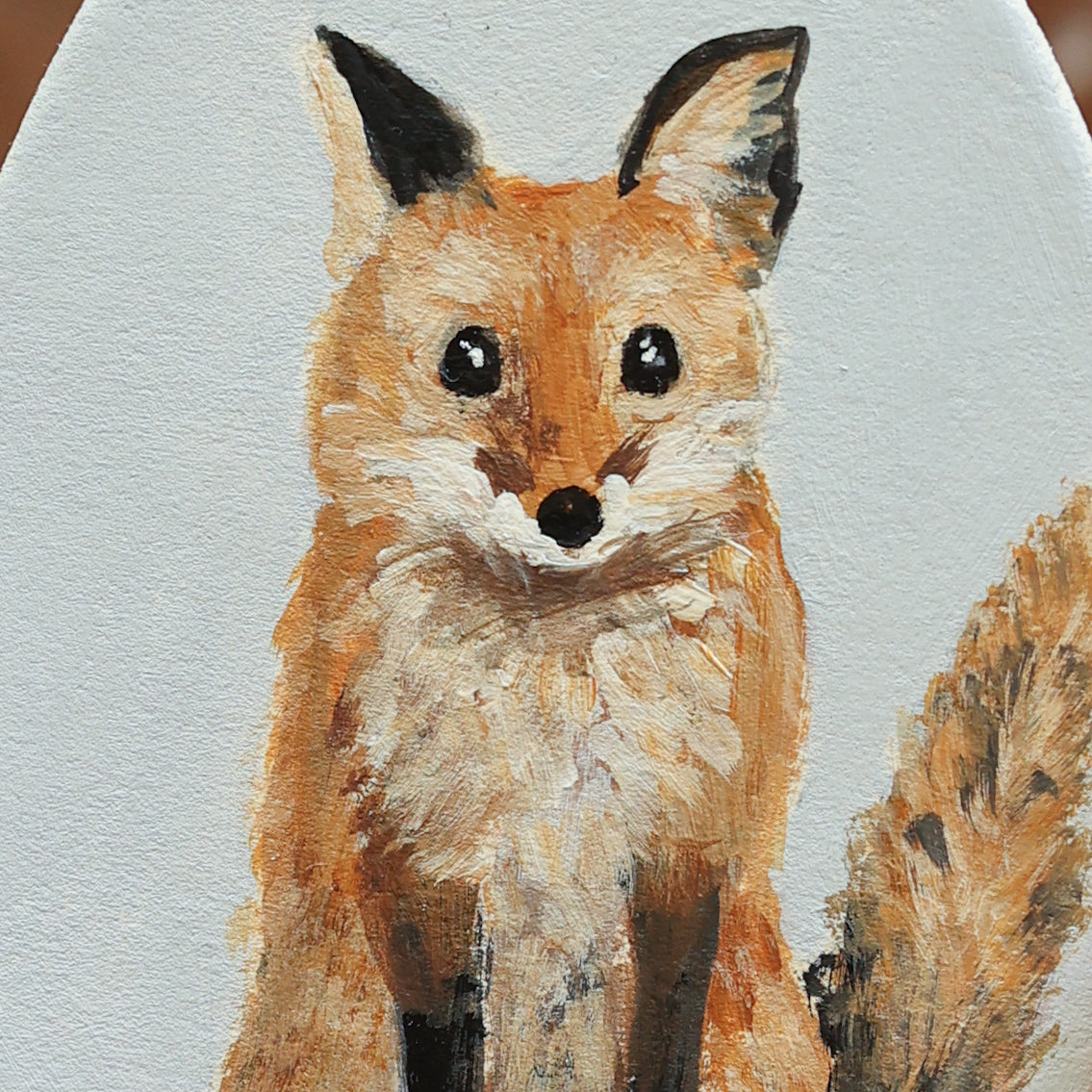 Hand painted ceramic - Mr Fox
