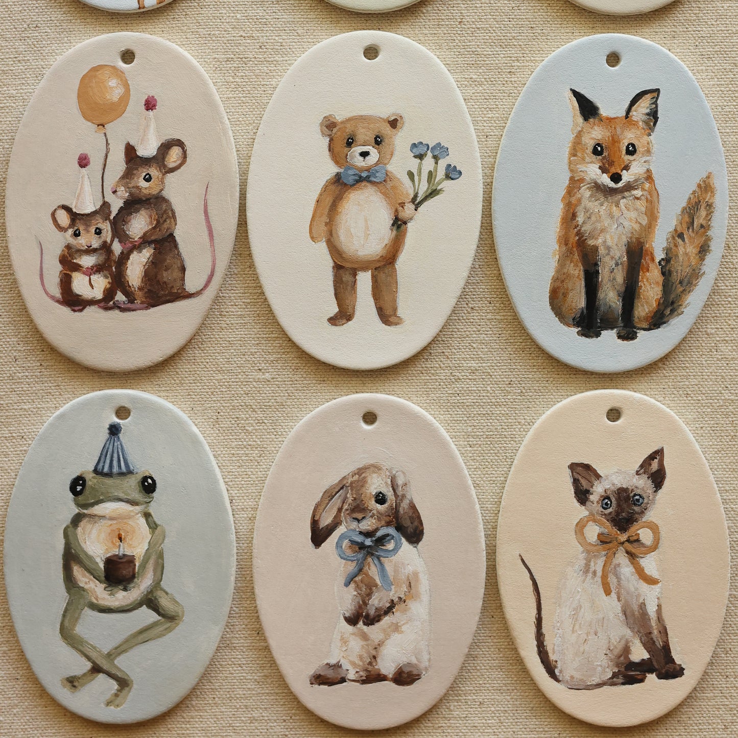 Hand painted ceramic - Mr Fox