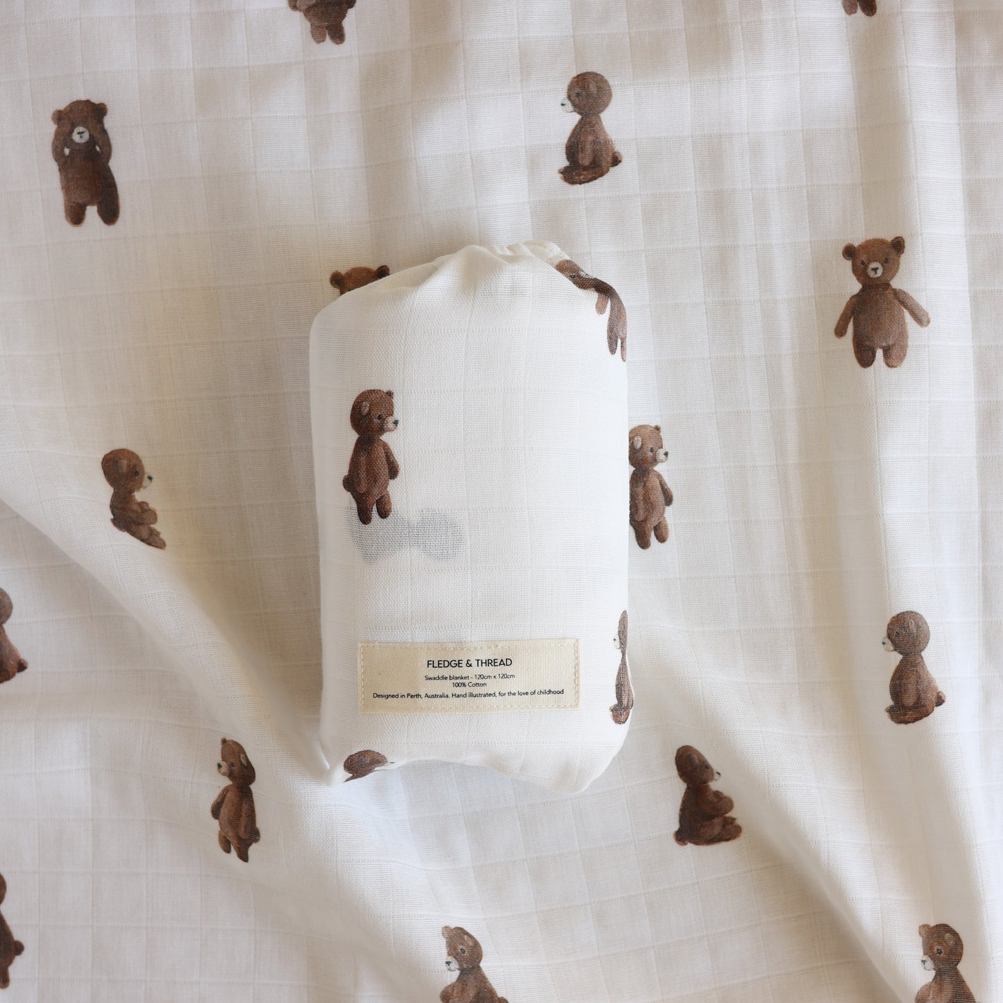 Swaddle Wrap - Teddy Bear