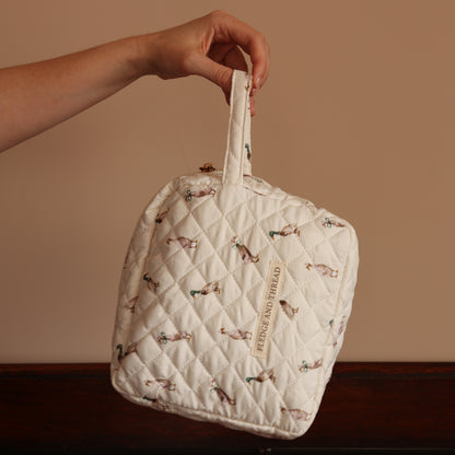 Quilted change bag - Duck - Seconds