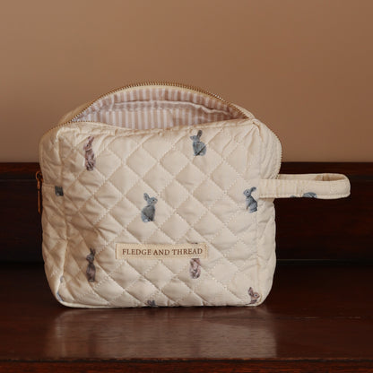 Quilted change bag - Bunny
