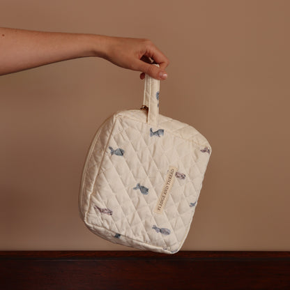 Quilted change bag - Bunny