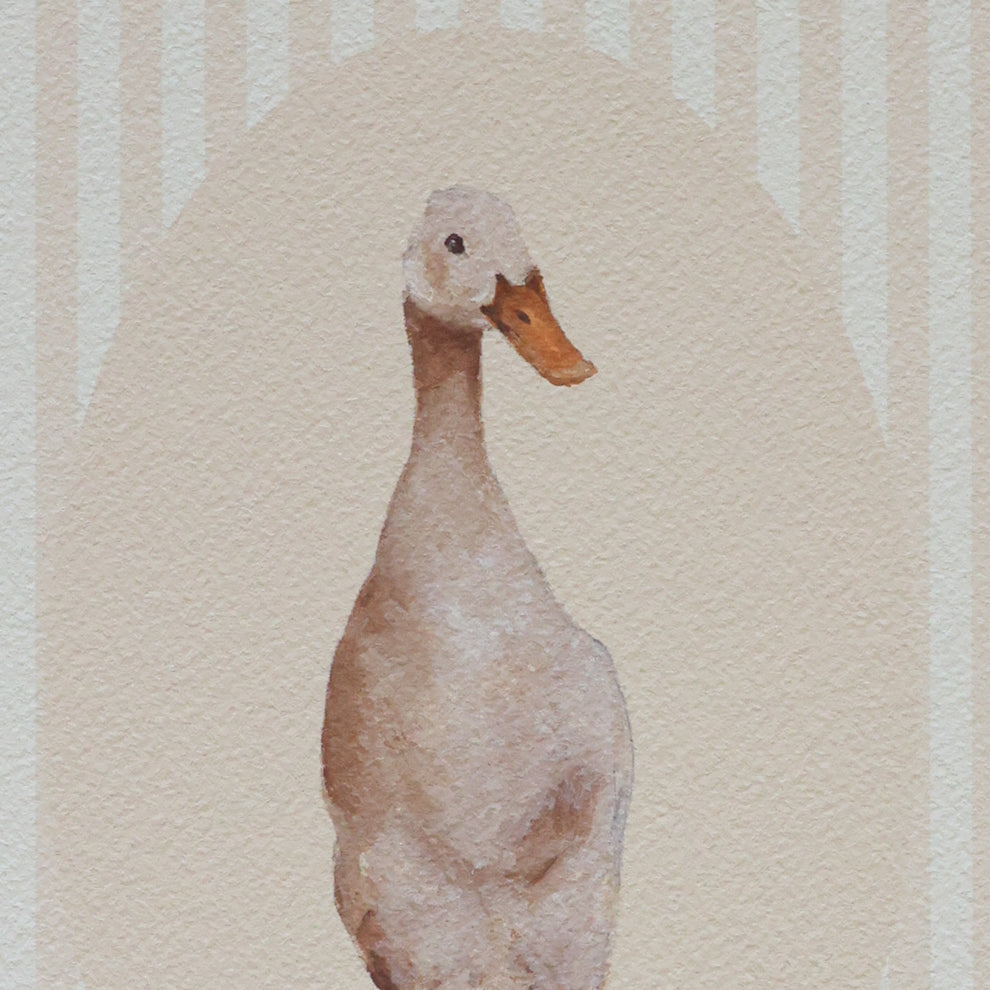 'Duck in Stripe' print – Fledge and Thread