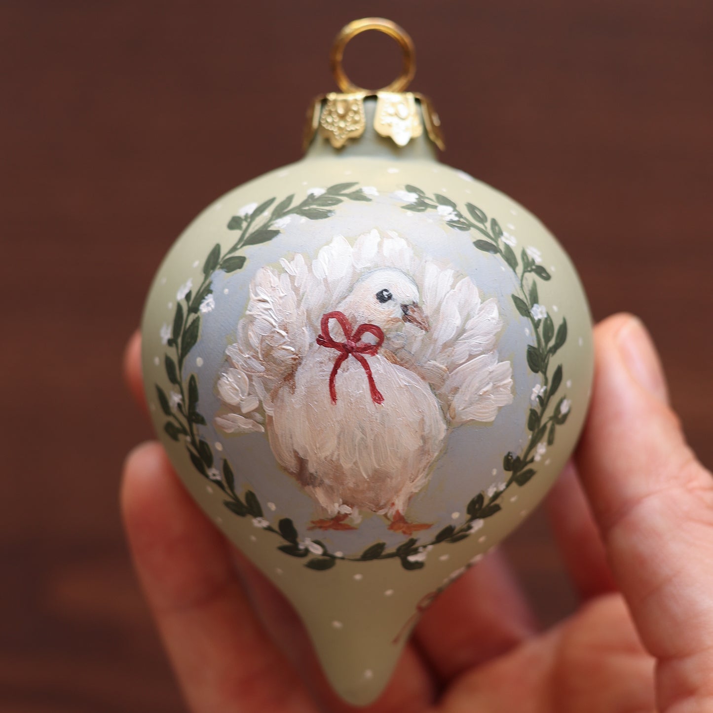 Ceramic Bauble - Dove